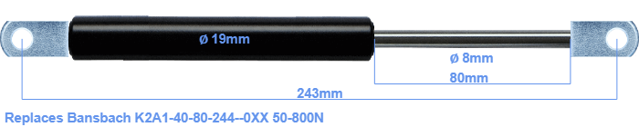 Bansbach K2A1-40-80-244--0XX