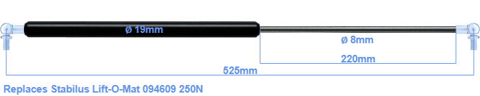 Stabilus Lift-O-Mat 094609